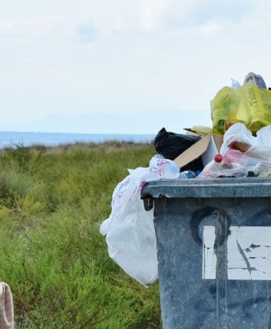 Would you carry around a full bin of rotting garbage every day.