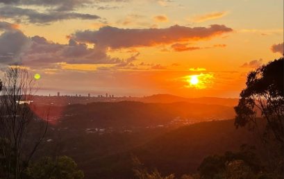 Every morning at 5.30 am I walk, down and up a mountain. 350 metres above sea level, to be precise.